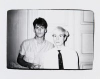 Andy Warhol and Male Model