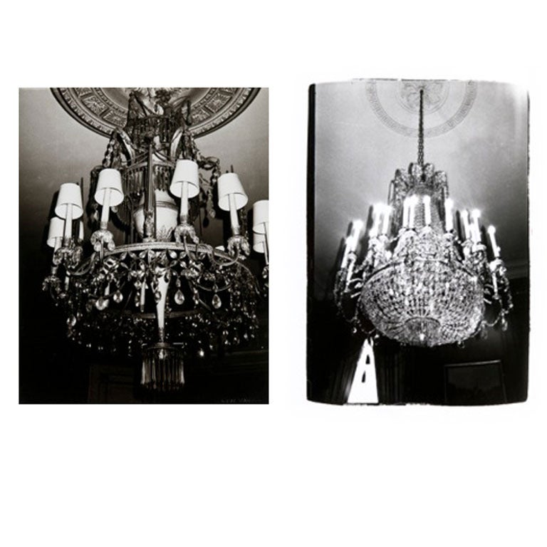 Andy Warhol Still-Life Photograph - Chandelier I and II
