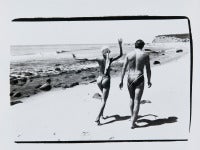 Pat Cleveland et Jon Gould at the Beach
