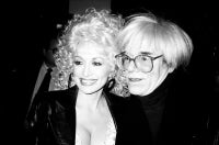 Dollie Parton and Andy Warhol