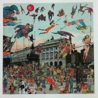 Piccadilly Circus - The Convention of Comic Book Characters