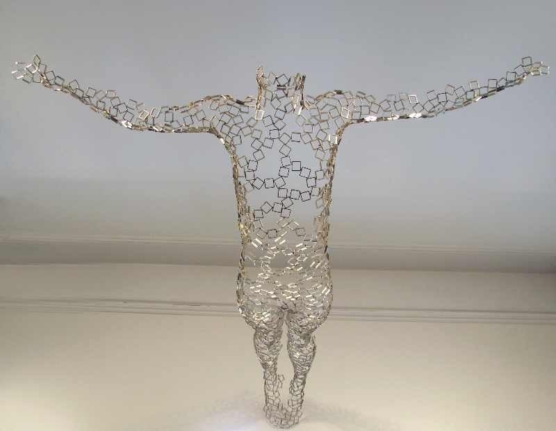 Rainer Lagemann Figurative Sculpture - Diver (James)