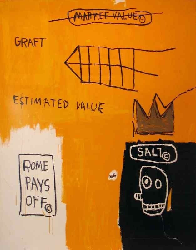 Rome Pays Off - Print by Jean-Michel Basquiat