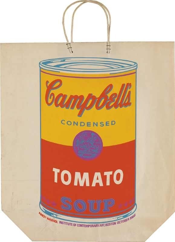 Campbell’s Soup Can (Tomato) - Print by Andy Warhol