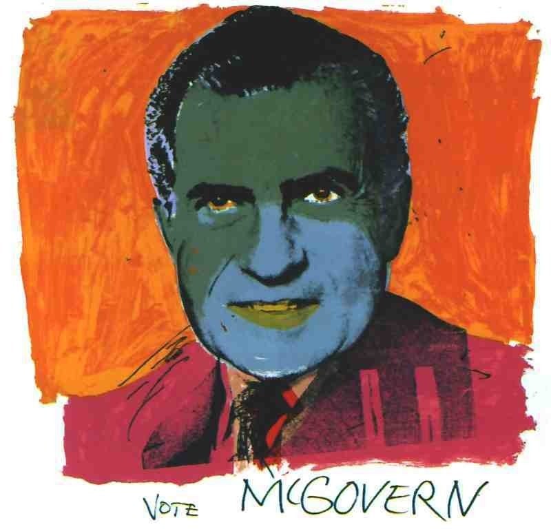 Vote McGovern - Print by Andy Warhol