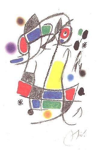 Maravillas con variaciones acrósticas en el jardín de Miró (I) - Print by Joan Miró