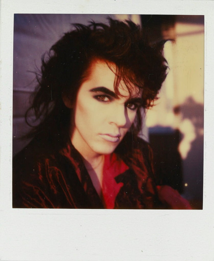 nick rhodes black hair