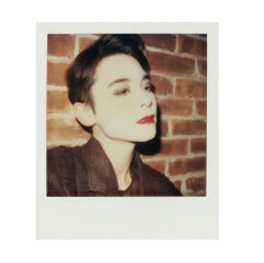 Tina Chow Polaroid Photograph