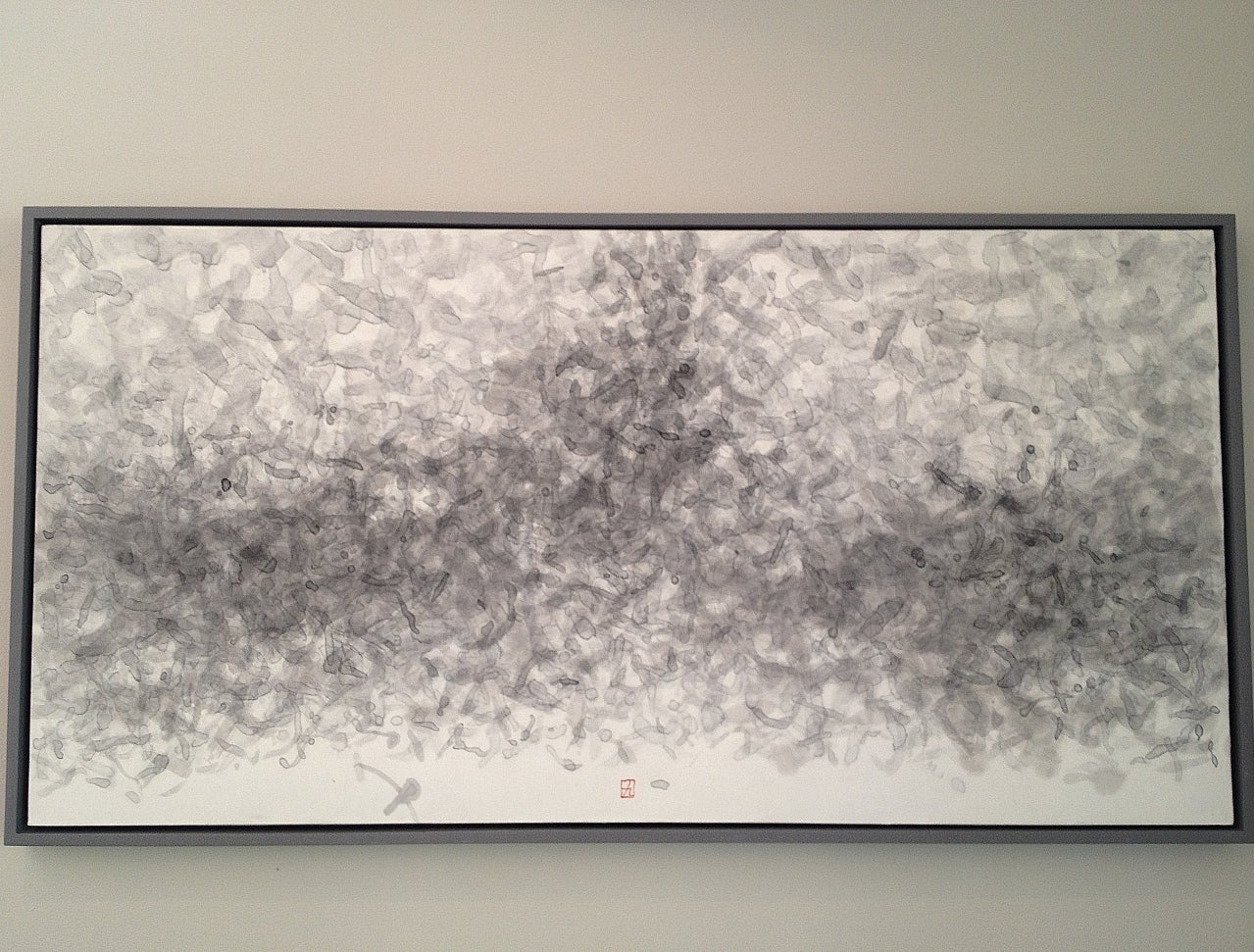 Jiu Chen Contemporary Chinese ink painting "Water" series by Chen Jiu (Jiu, Chen) For Sale