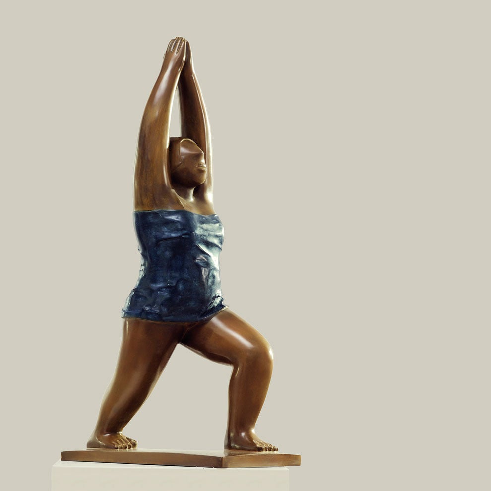 Scultura, bronzo - Yoga No.1, 2009