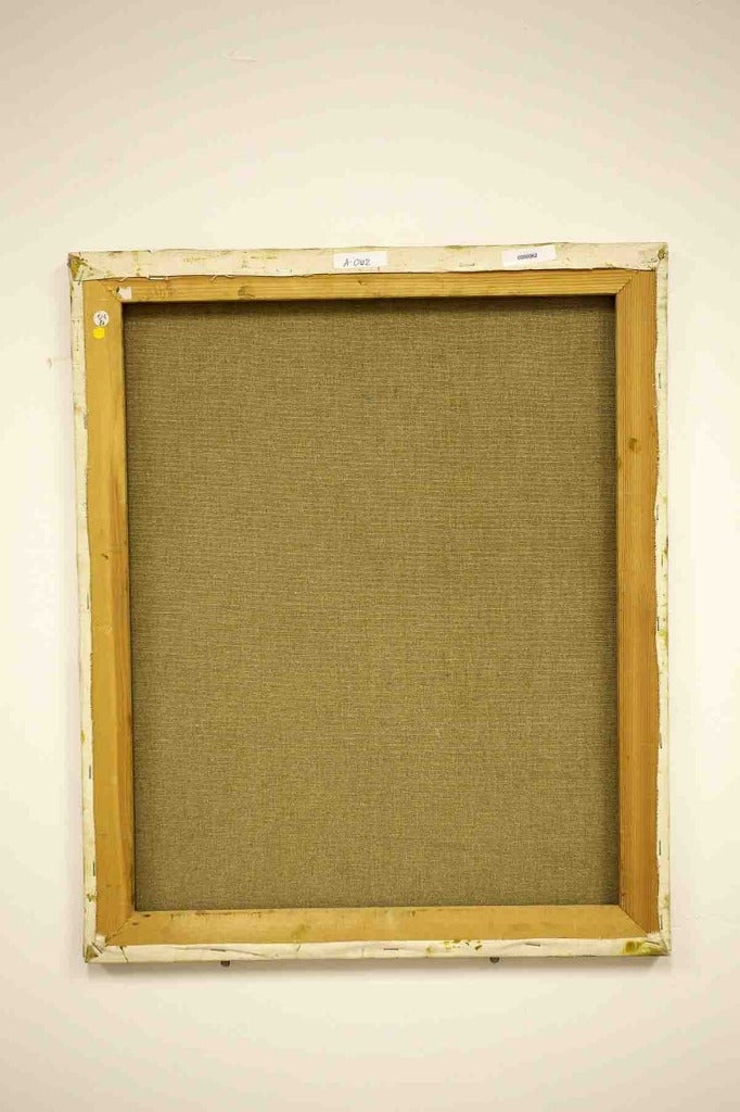 Judaica Jewish Shtetl Oil Painting Shoe Maker