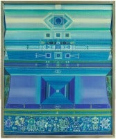 Colorful Abstract Oil Painting "Celestial Field"