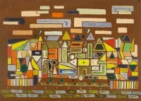 M. C. Ahahm - Asian Abstract Composition of Geometric Shapes Asian Abstract Composition of Geometric Shapes