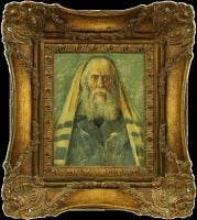 Portrait of a Rabbi (after Isidor Kaufmann)