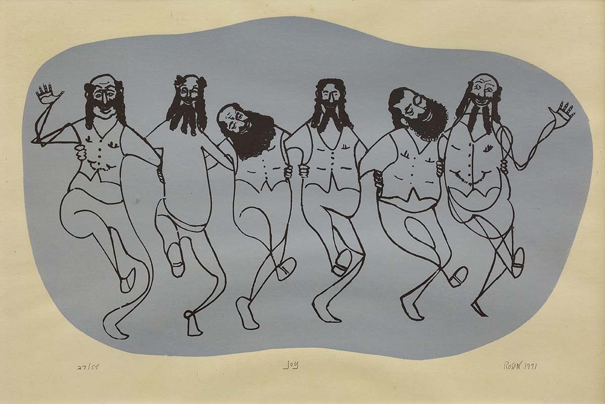 "JOY", SEXTET of DANCING RABBIS