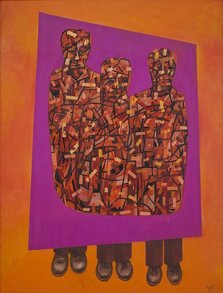 THREE FIGURES INCOGNITO, Modern Oil