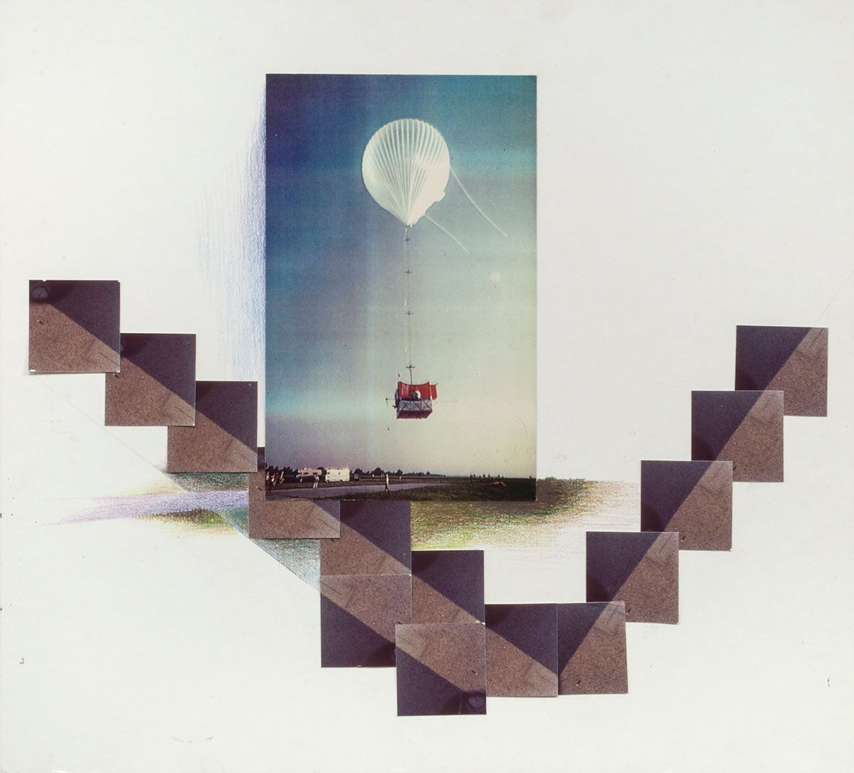 UNTITLED (DA VINCI COLLAGE) Photographic Collage.