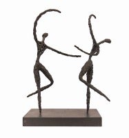 Sculpteur israélien UNTITLED (FIGURES DE DANCING) KINETIC