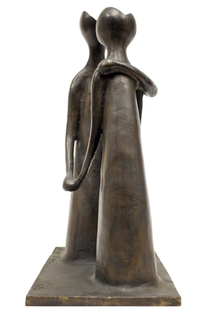 Bronze Sculpture "Lovers"