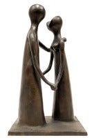 Bronze Sculpture "Lovers"