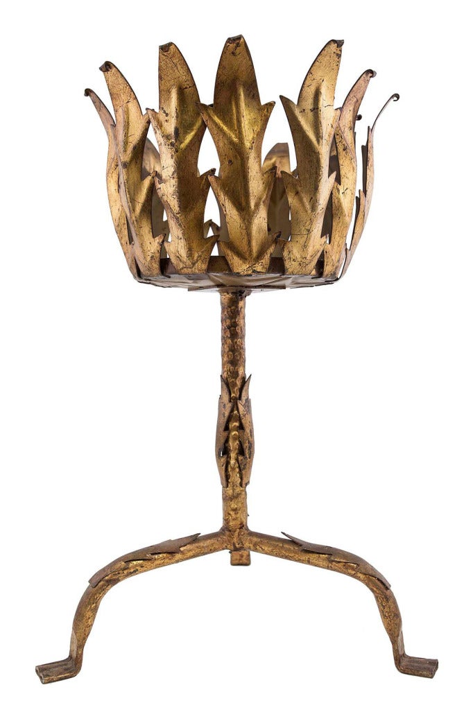 Pair of Gilt Bronze Plant Stands, Jardinieres For Sale 2