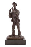 "The Piper" Bronze Sculpture