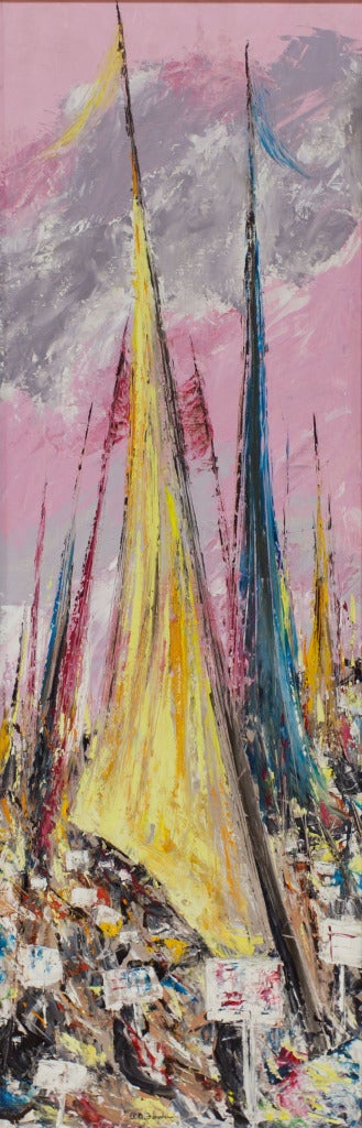 Sailboats in the Harbour