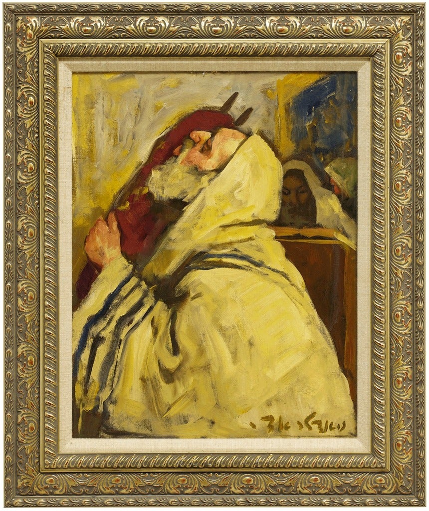 UNTITLED (RABBI KISSING THE TORAH)
