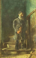 UNTITLED (JEWISH MAN ON A STAIRCASE)
