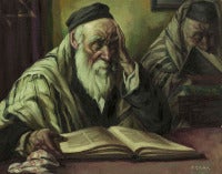 MEDITATION- RABBI STUDYING