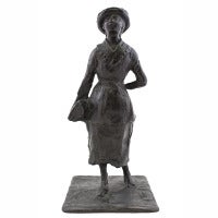 L’ÉCOLIER OR JEUNE FILLE À LA NATTE OR FEMME MARCHANT DANS LA RUE