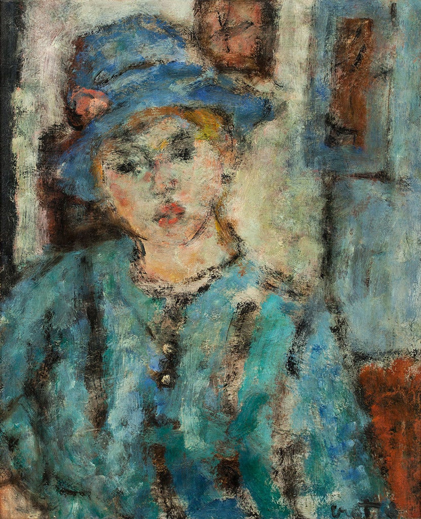 UNTITLED (YOUNG WOMAN WEARING A HAT)