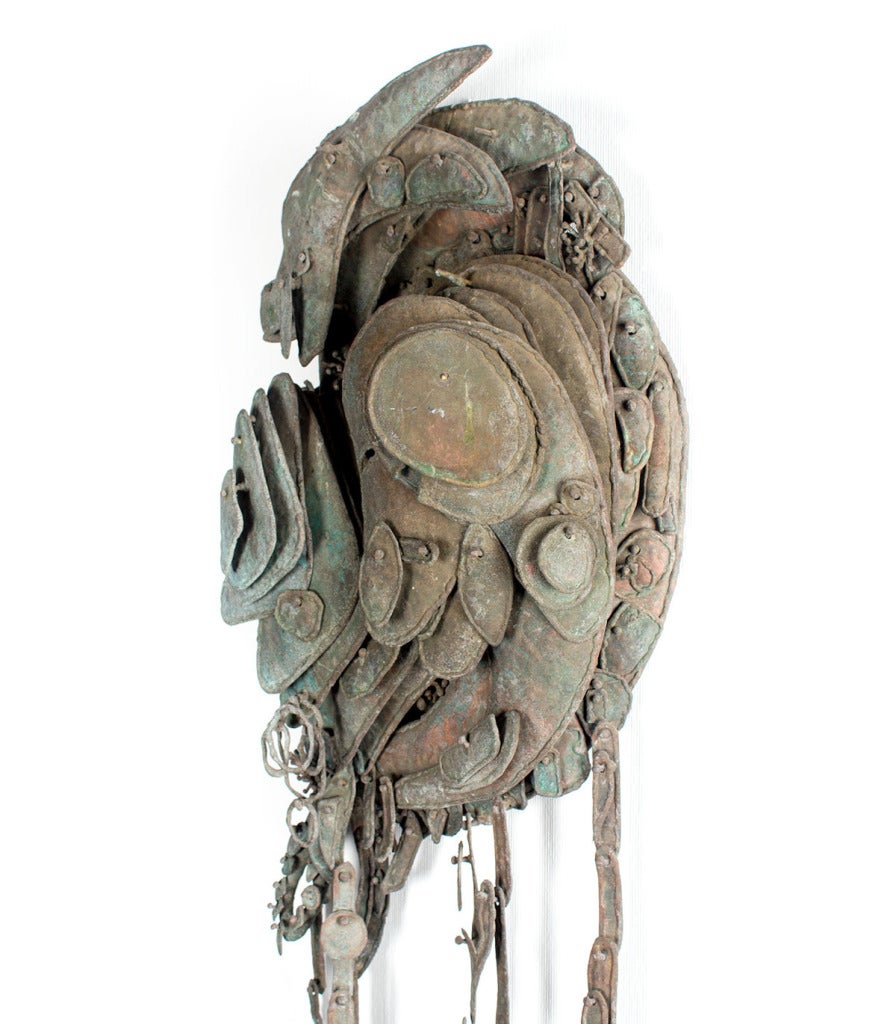 UNTITLED (INTERACTIVE COPPER SCULPTURE)