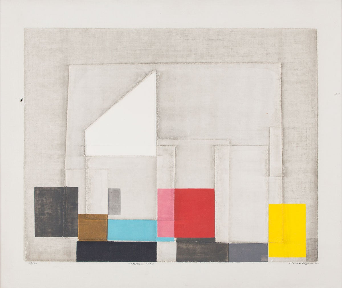 Abstract Painting de Norio Azuma - IMAGEN NO. 7 (Ed. 22/60)