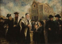 UNTITLED (GROUP OF RABBIS AND CHILDREN)