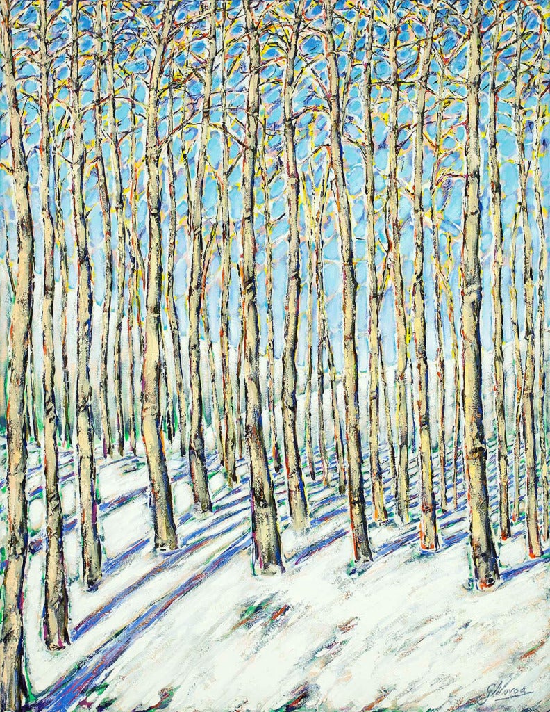 ASPEN GROVE - Painting by Gustavo Novoa