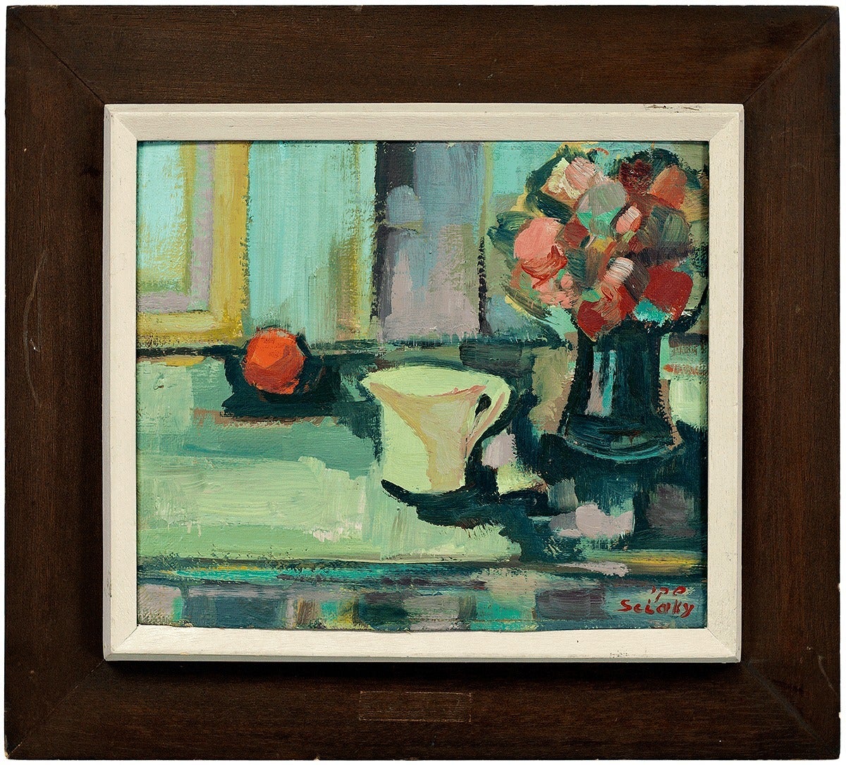 Genre: Israeli
Subject: Still Life
Medium: Oil
Surface: Canvas
Country: Israel
Dimensions w/Frame: 13