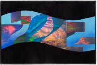 "Holograms" Abstract 1980's Holographic Collage
