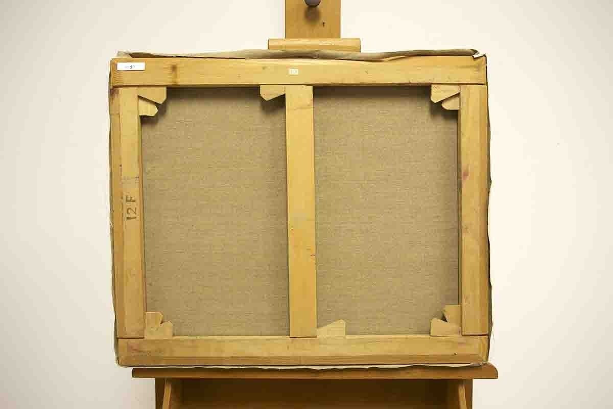 Impressionist Oil Painting of French Country Landscape