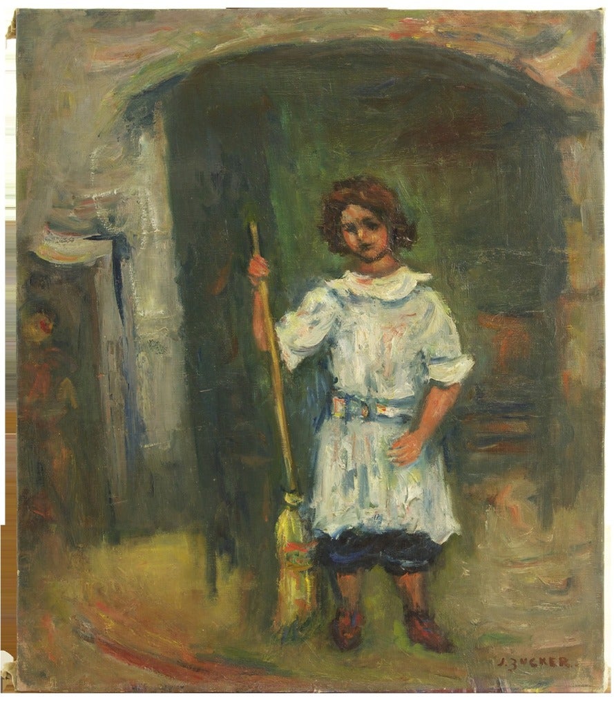 Girl With The Broom II
