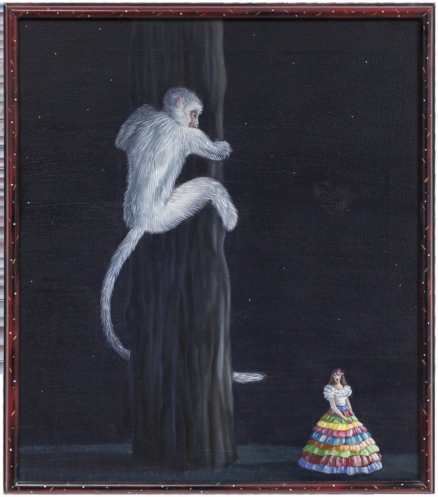 Cheryl Laemmle Surreal Painting "Untitled"