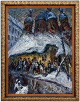 Ilya Shenker "Untitled", Russian Masterpiece, Oil on Canvas
