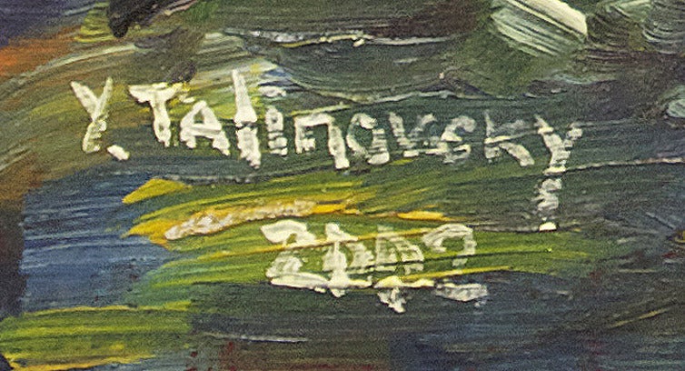 Oil Painting, Synagogue 