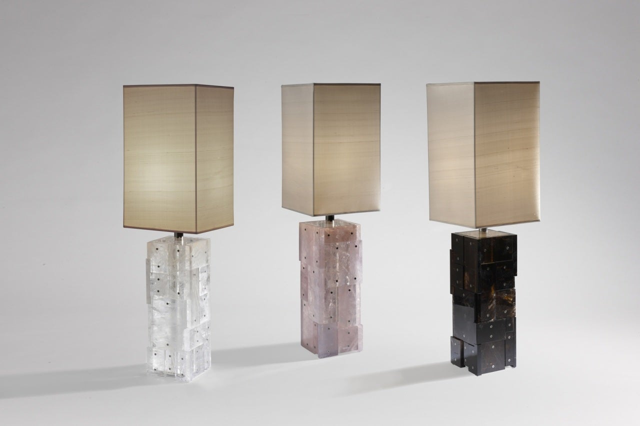 Construct lamp - Sculpture by Mattia Bonetti