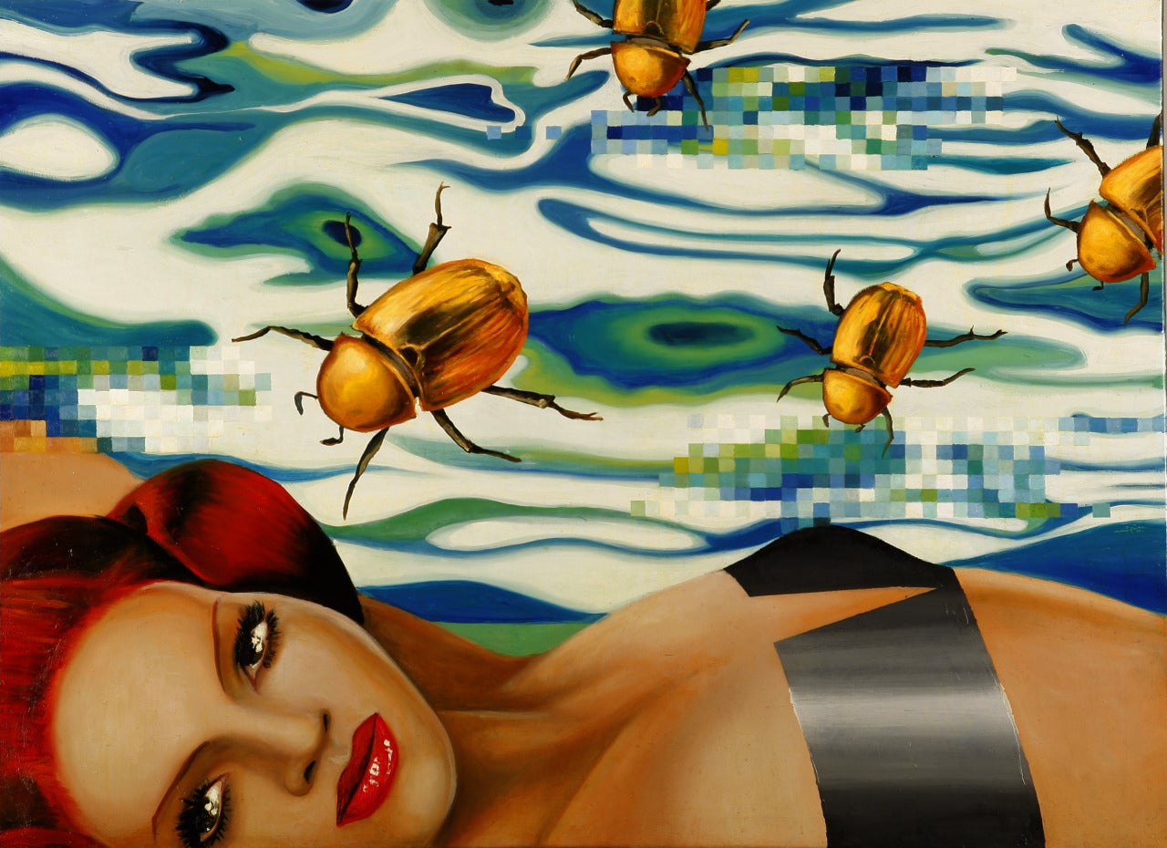 Manzur Kargar Animal Painting - Bugs