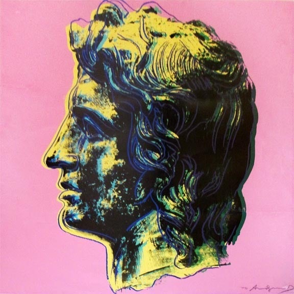Andy Warhol Portrait Print - Alexander the Great, 1982
