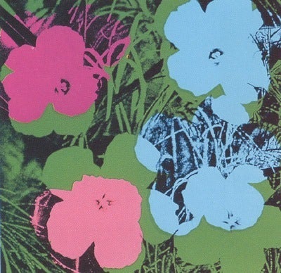 Andy Warhol Landscape Print - Flowers,  1970