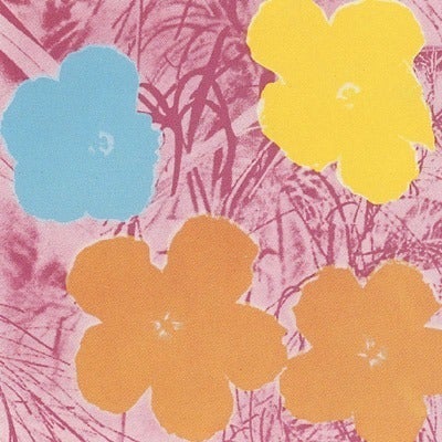 Andy Warhol Landscape Print - Flowers, 1970