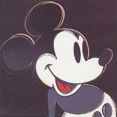 Andy Warhol Figurative Print - Mickey Mouse, 1981
