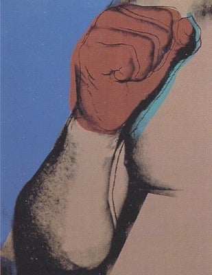 Andy Warhol Portrait Print - Muhammad Ali 1978